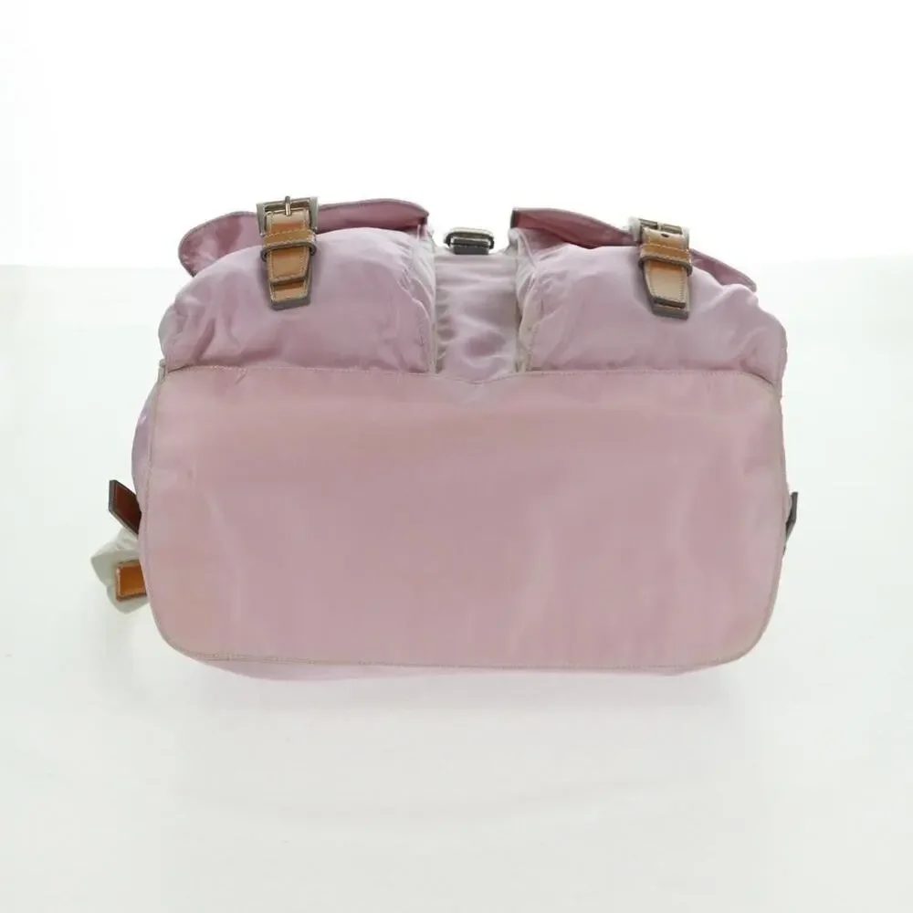 Prada Nylon Backpack Pink